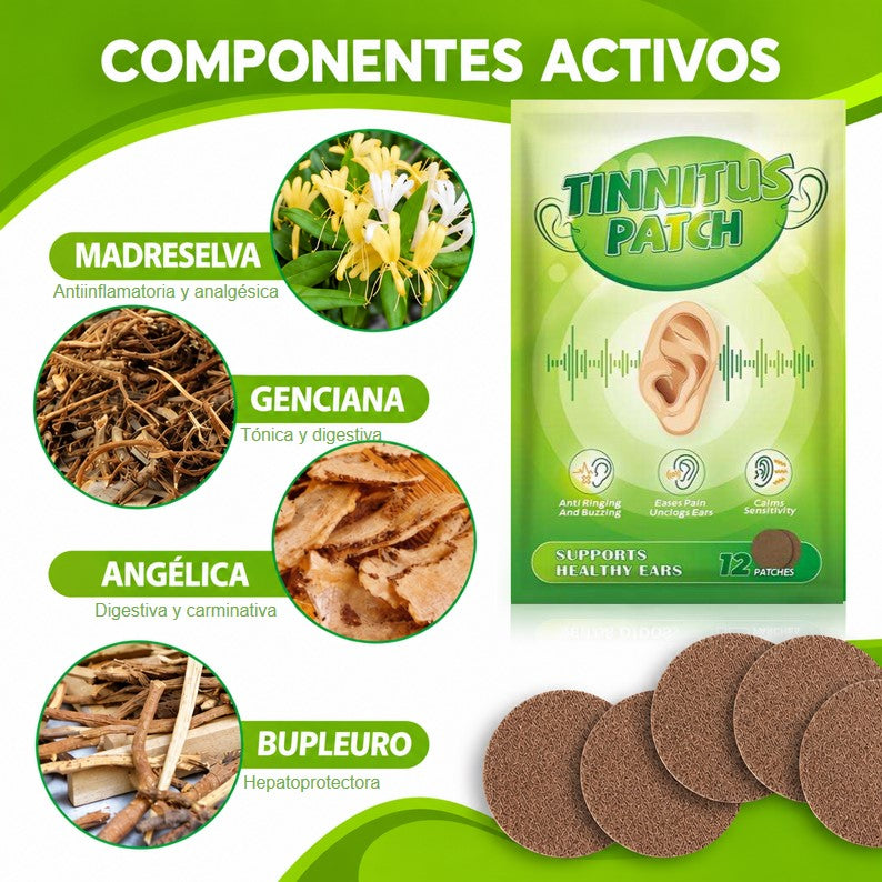 Parches de Alivio de Tinnius