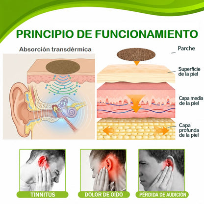 Parches para Alivio del Tinnius